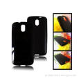 Black Phone Shell For HTC Desive 500 Dust Proof Protective